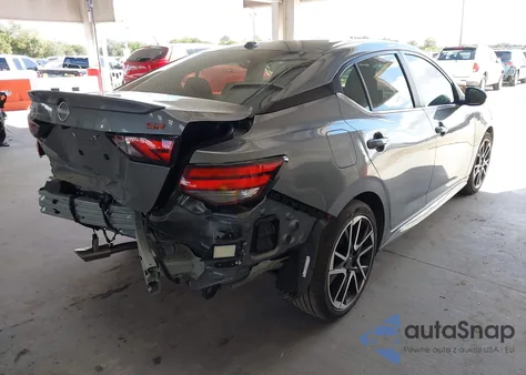 2025 Nissan Sentra Sr из США, поврежденный, VIN 3N1AB8DV7SY220590